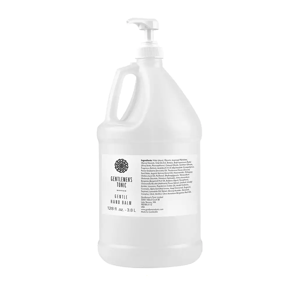 Gentlemen's Tonic - 1 gallon - Gentle Hand Balm - 1000 x 1000